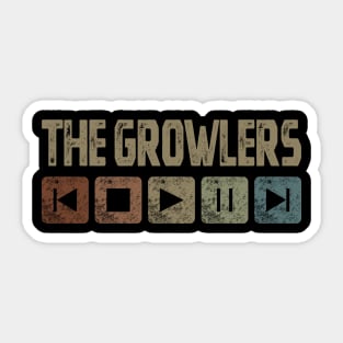 The Growlers Control Button Sticker
